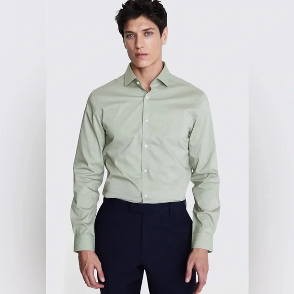 ASOS Design Long Sleeve Button Down Shirt - Picture 1 of 5